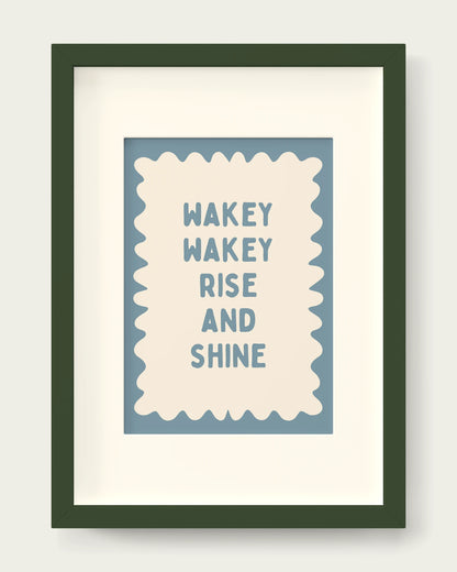 Dusty-Blue/Dark Green+mount