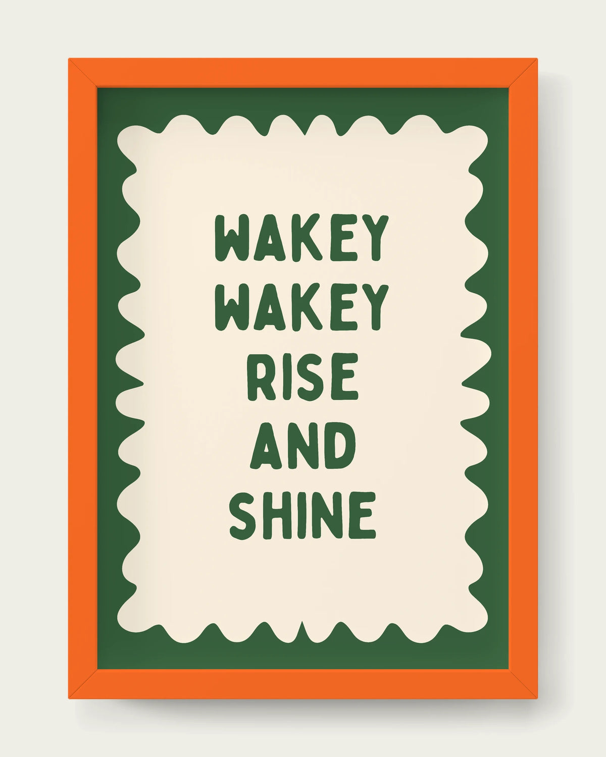 Hunter-Green/Orange