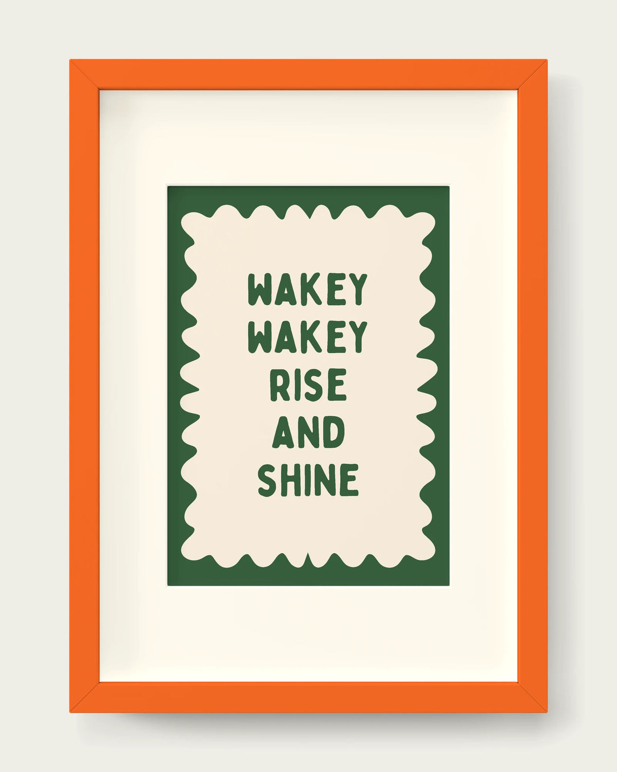 Hunter-Green/Orange+mount