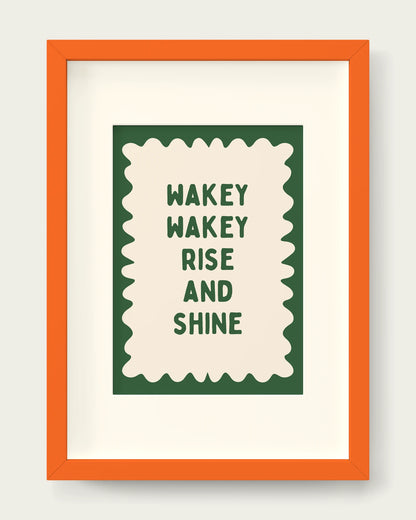 Hunter-Green/Orange+mount