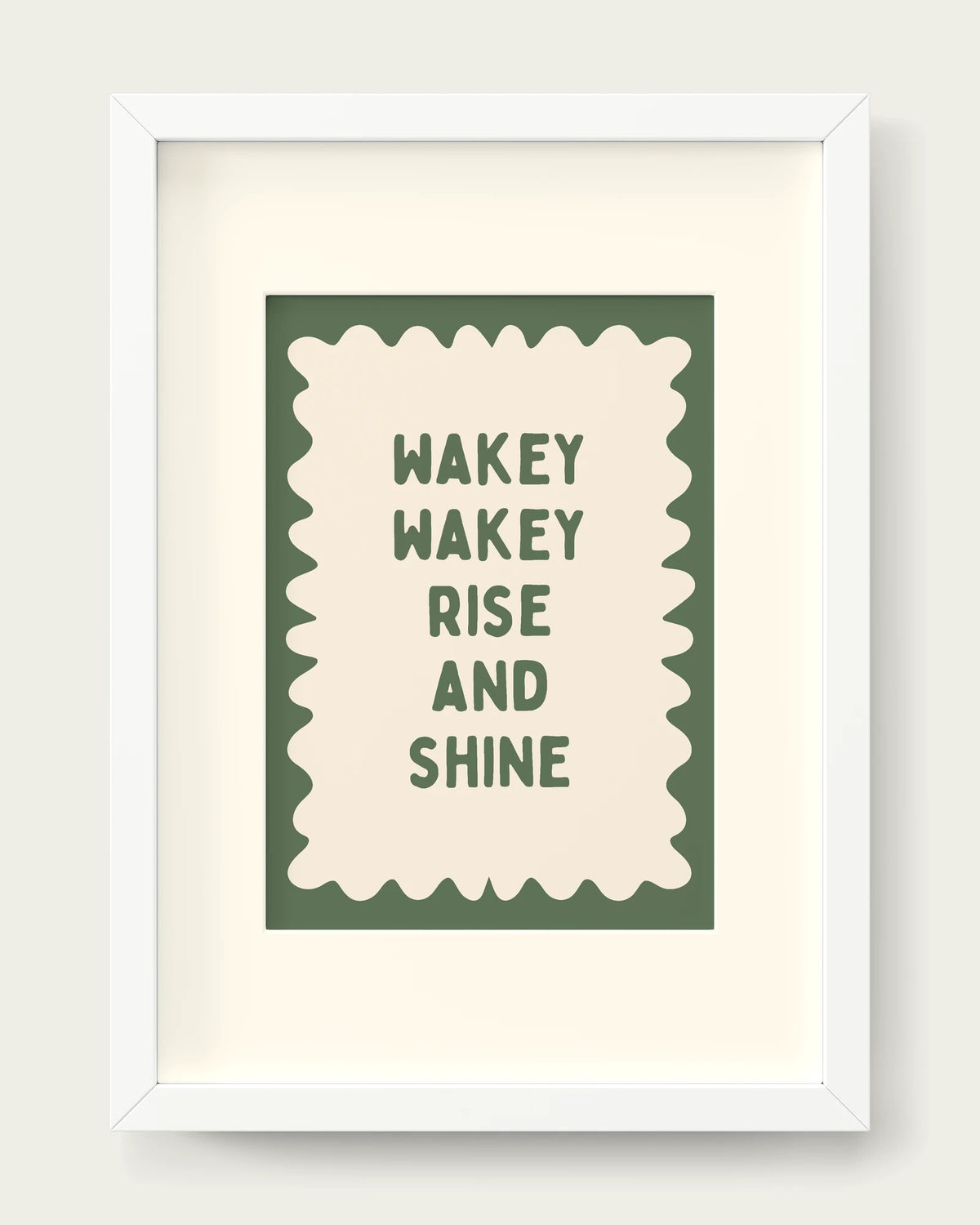 Olive-Green/White+mount
