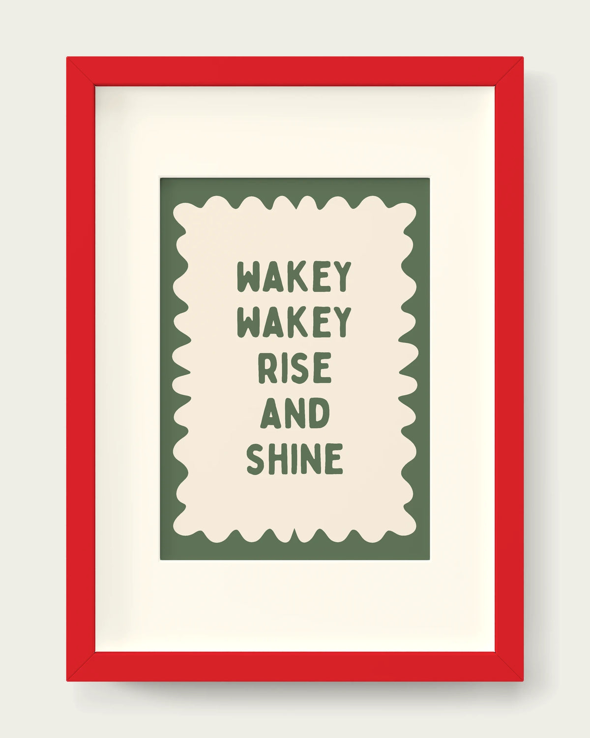 Olive-Green/Red+mount