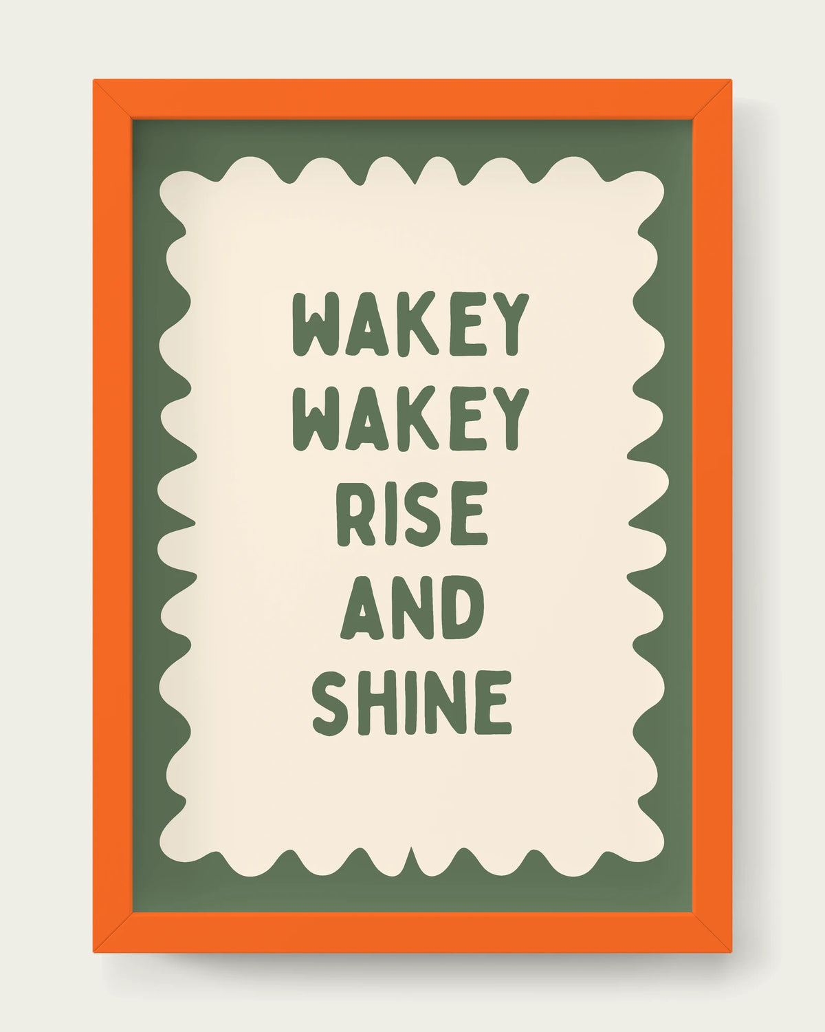 Olive-Green/Orange