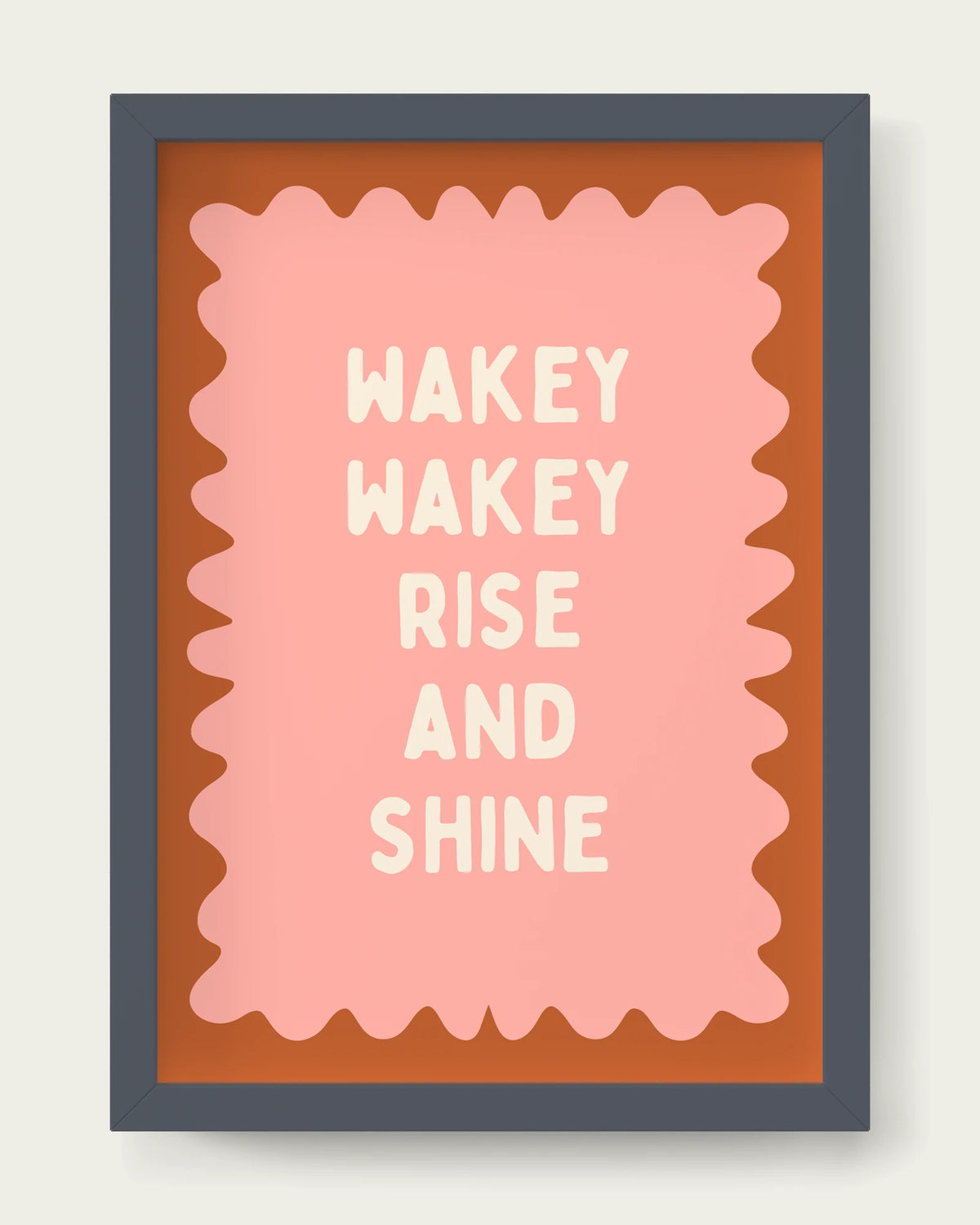 Peach-&-Rust/Dark Grey
