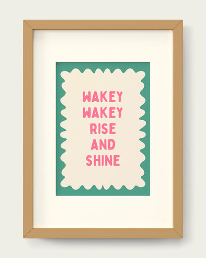 Watermelon-&-Vivid-Teal/Oak+mount