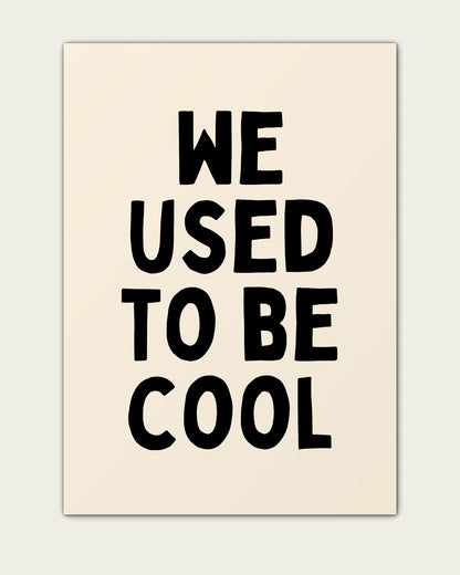 Black-&-Cream/Unframed