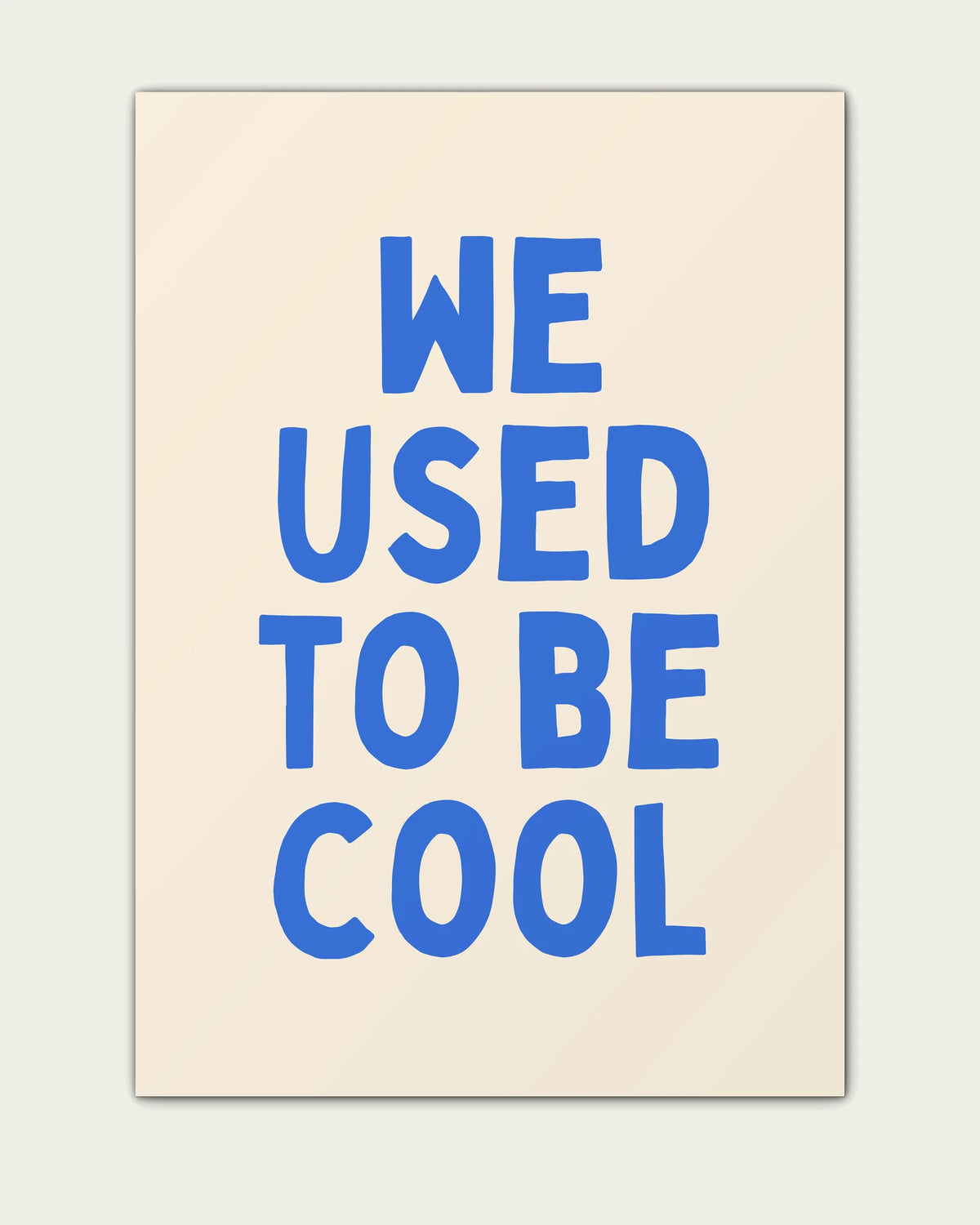 True-Blue/Unframed