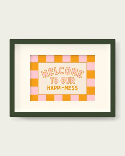 Milkshake-&-Mustard/Dark Green+mount