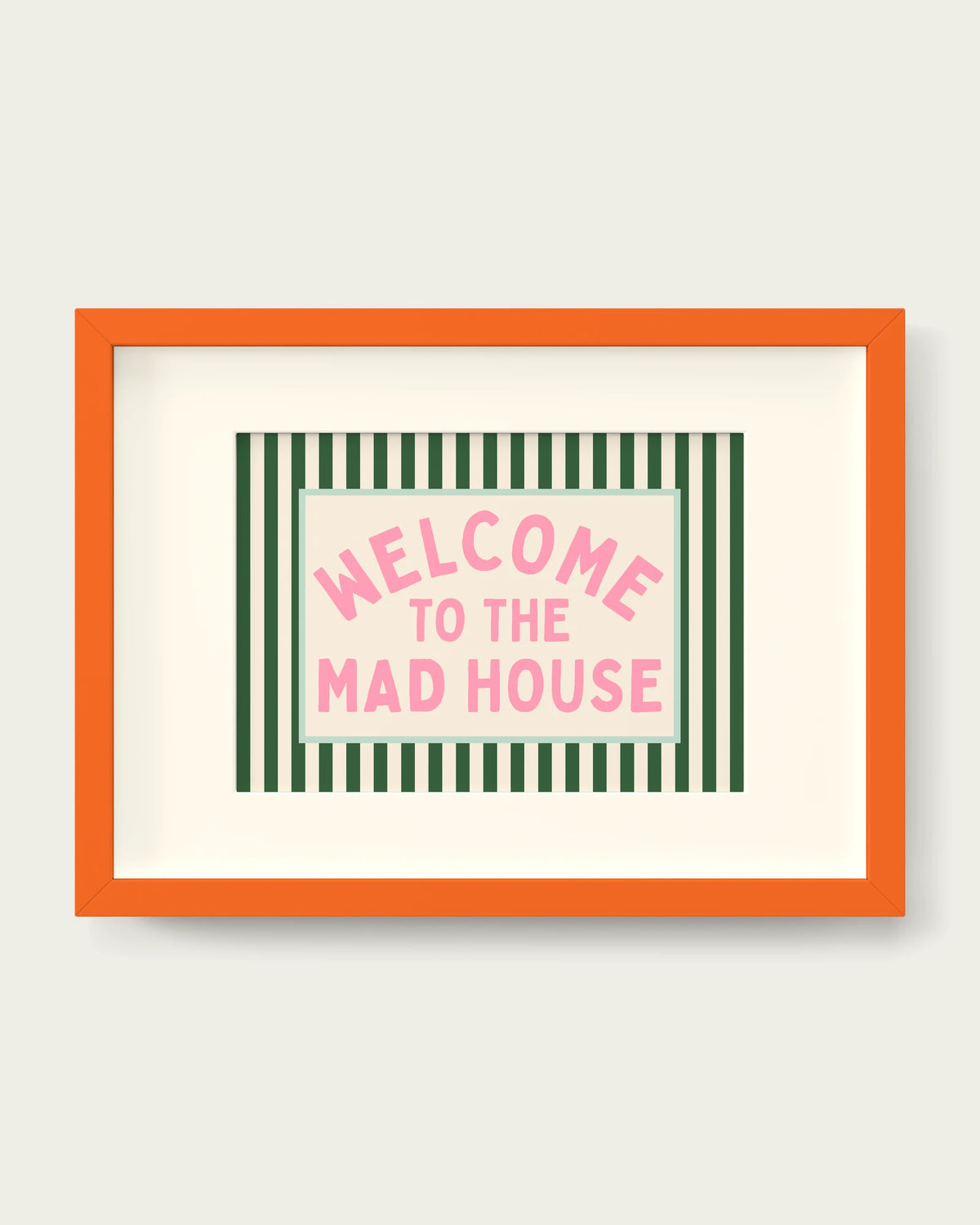 Hunter-Green-&-Blush-Pink/Orange+mount