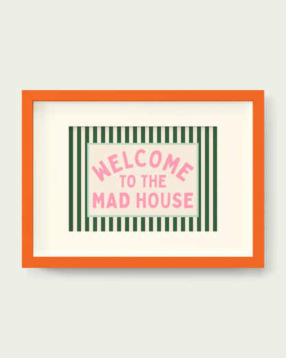Hunter-Green-&-Blush-Pink/Orange+mount