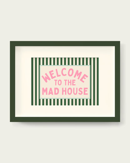 Hunter-Green-&-Blush-Pink/Dark Green+mount