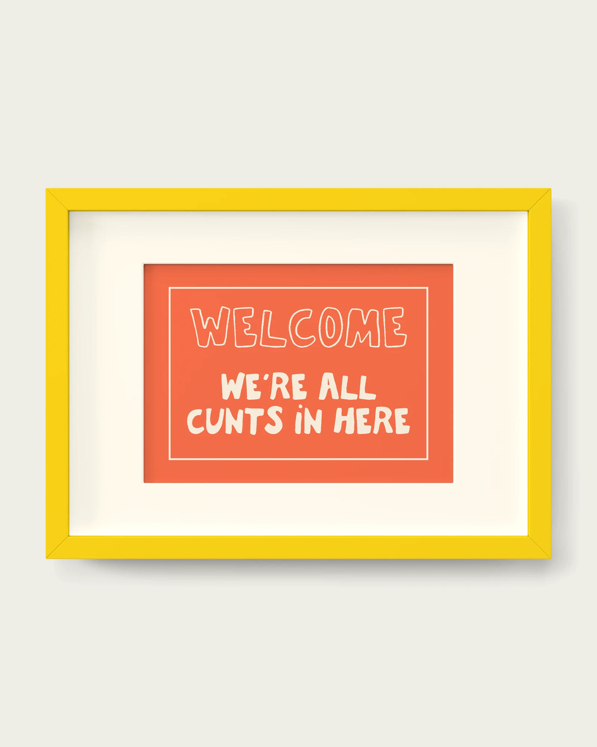 Coral/Yellow+mount