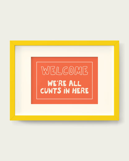 Coral/Yellow+mount