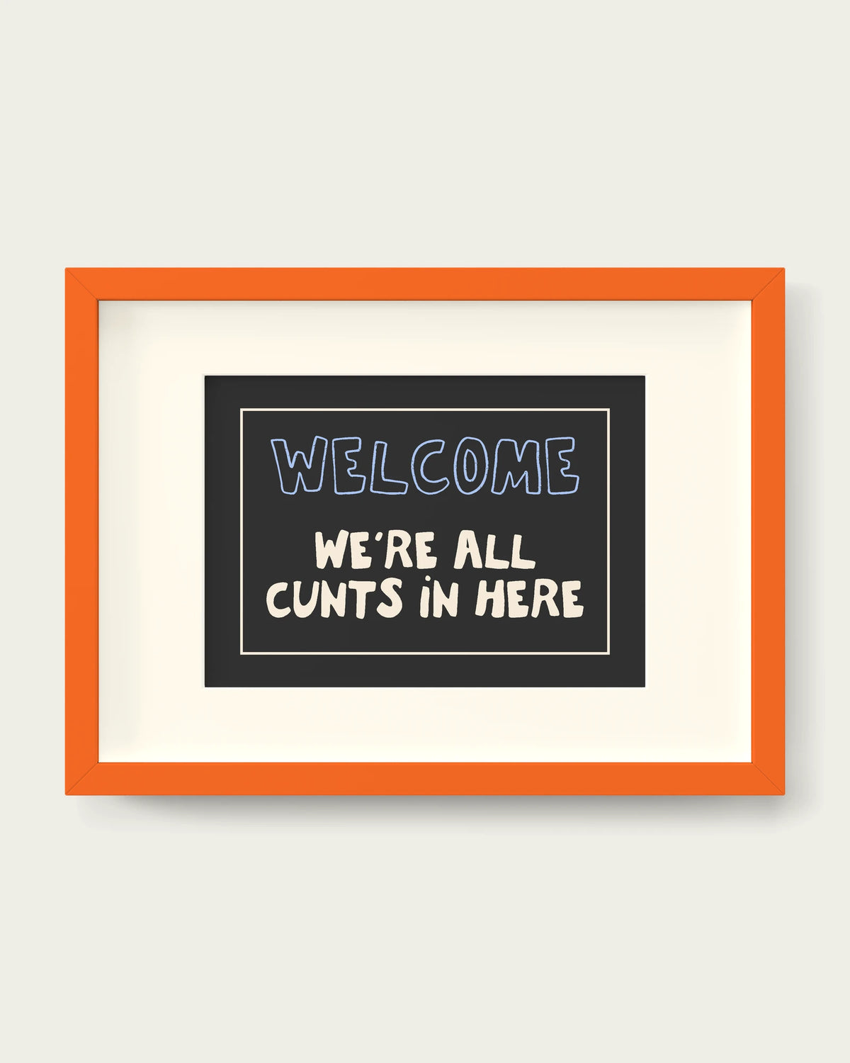 Cornflower/Orange+mount