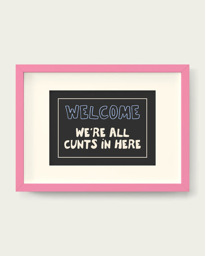Cornflower/Pink+mount