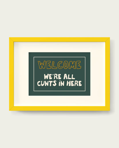 Forest-Green/Yellow+mount