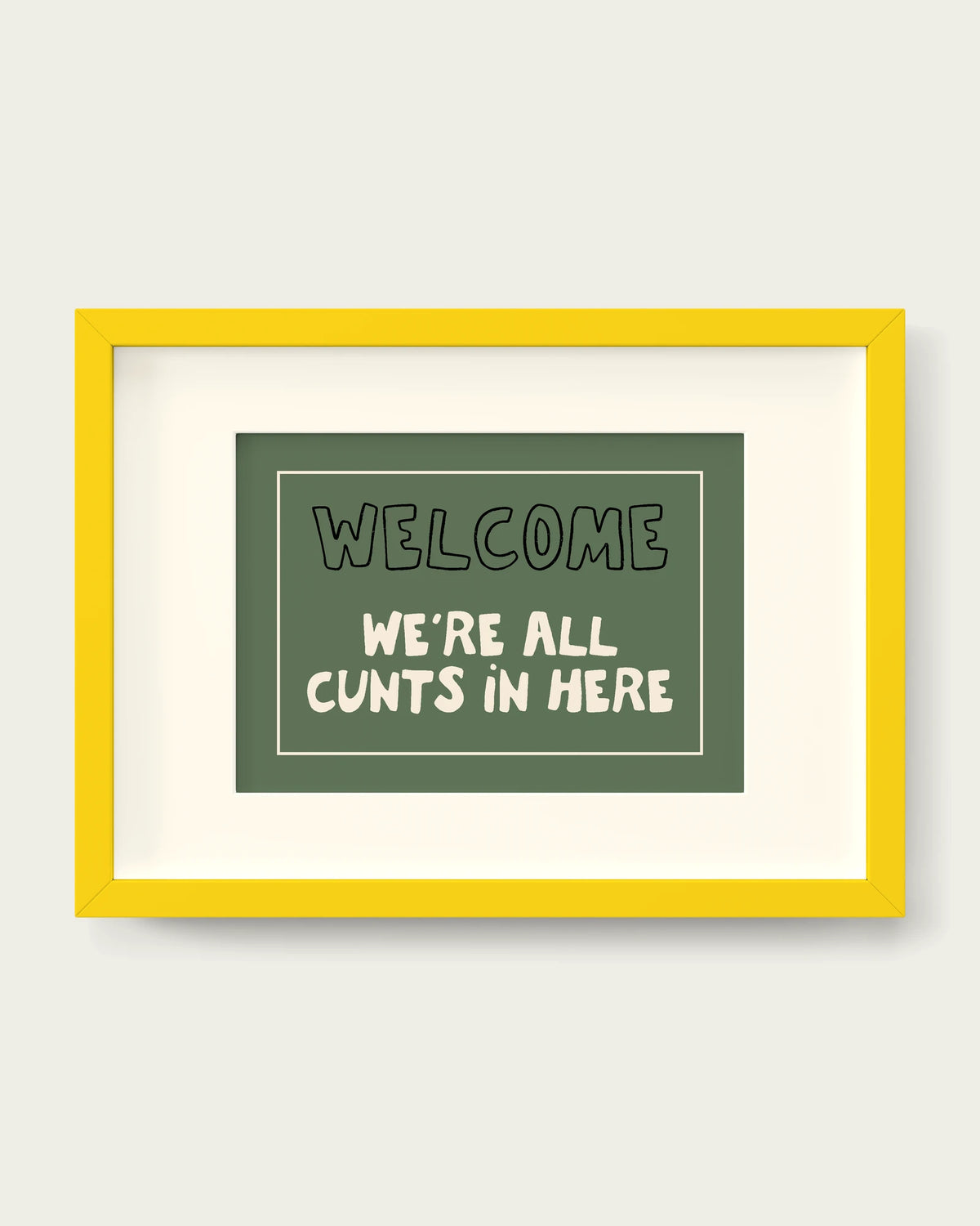 Olive-Green/Yellow+mount