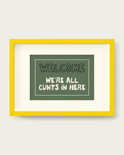 Olive-Green/Yellow+mount
