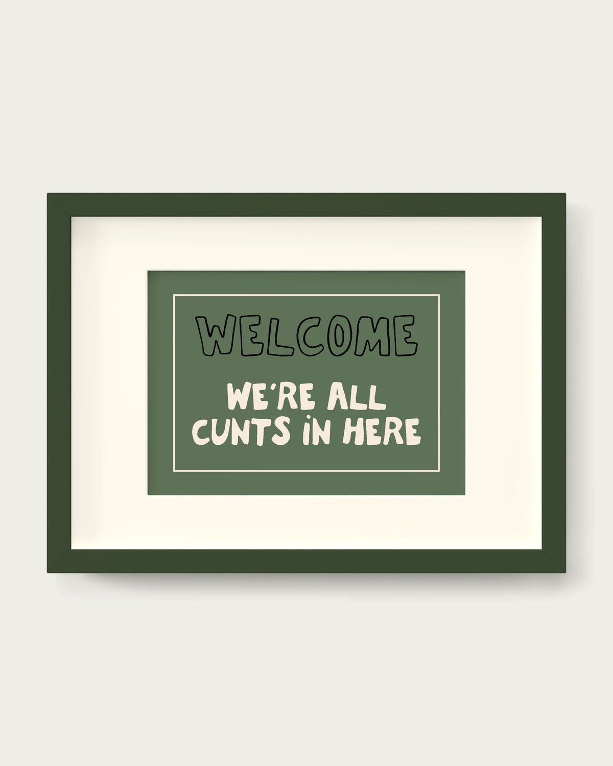 Olive-Green/Dark Green+mount