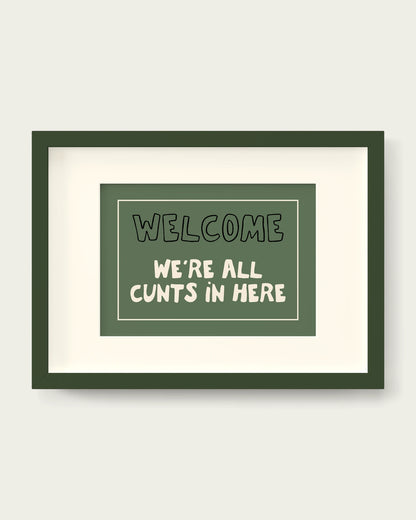 Olive-Green/Dark Green+mount