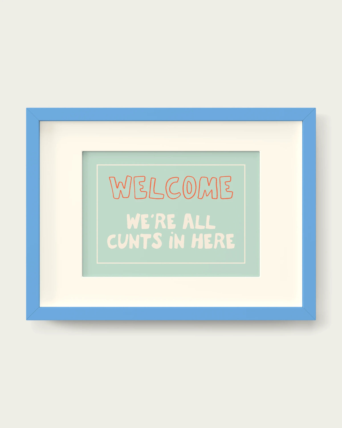 Peppermint/Sky Blue+mount