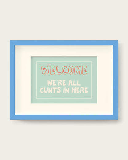 Peppermint/Sky Blue+mount