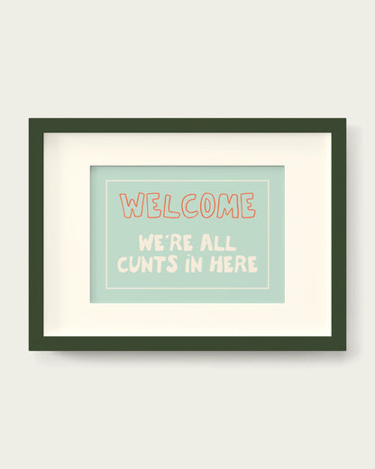Peppermint/Dark Green+mount