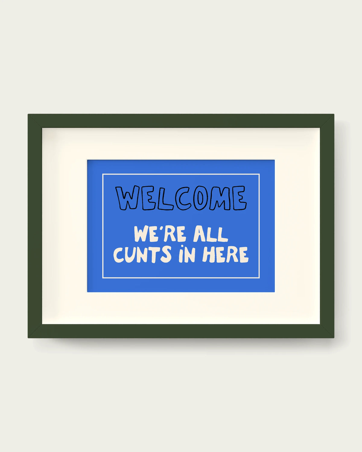 True-Blue/Dark Green+mount