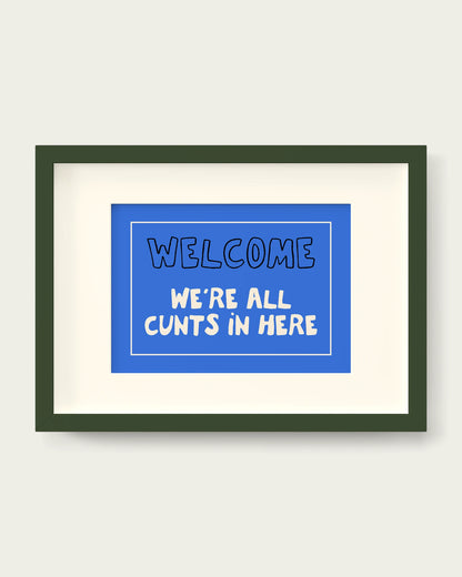 True-Blue/Dark Green+mount
