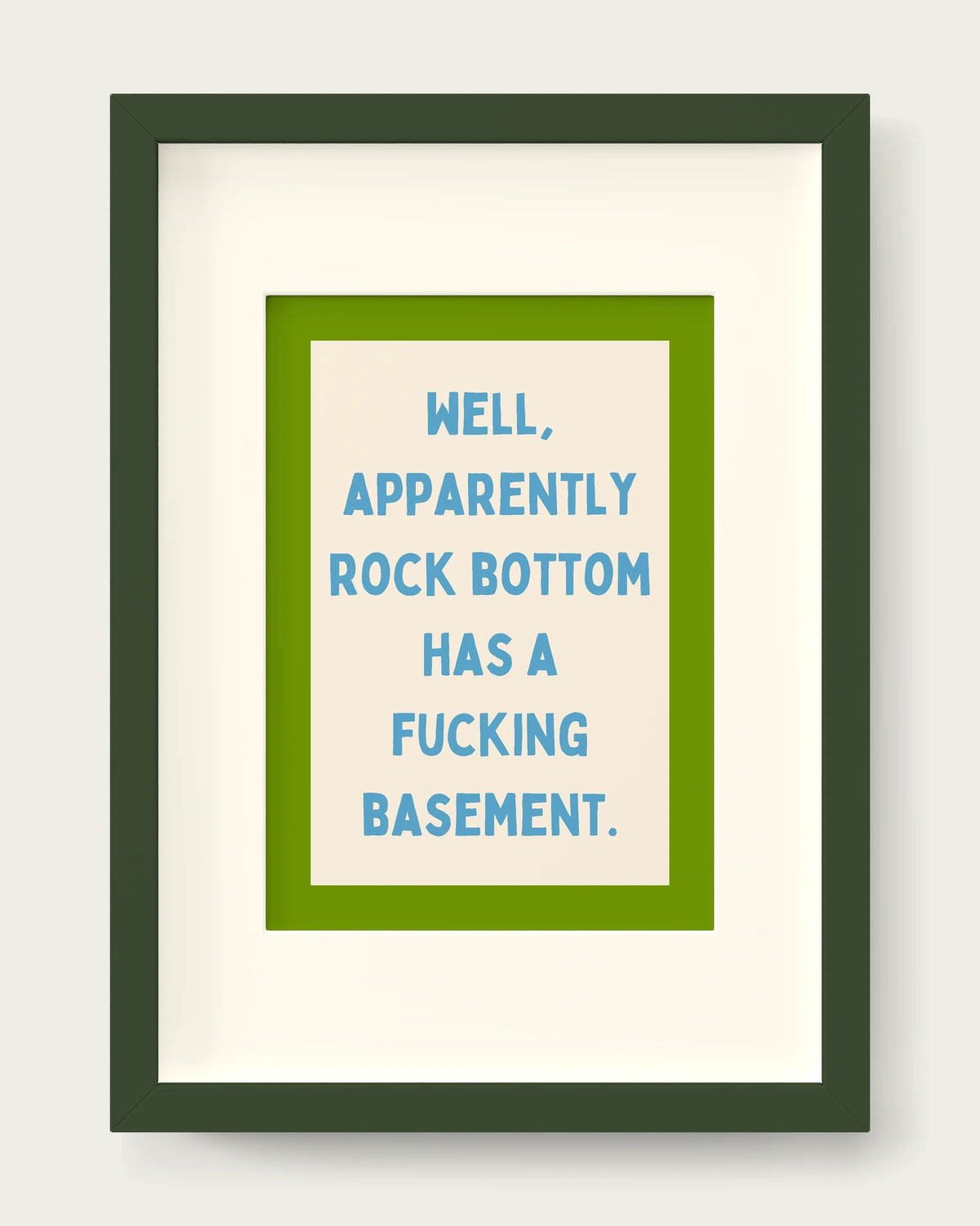 Denim-&-Pear/Dark Green+mount