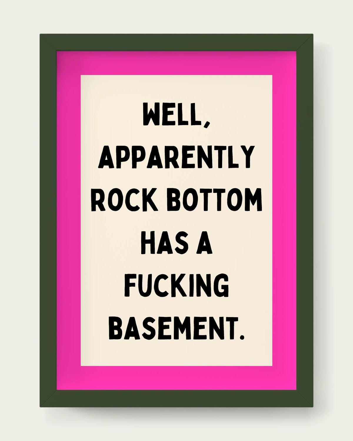 Hot-Pink/Dark Green
