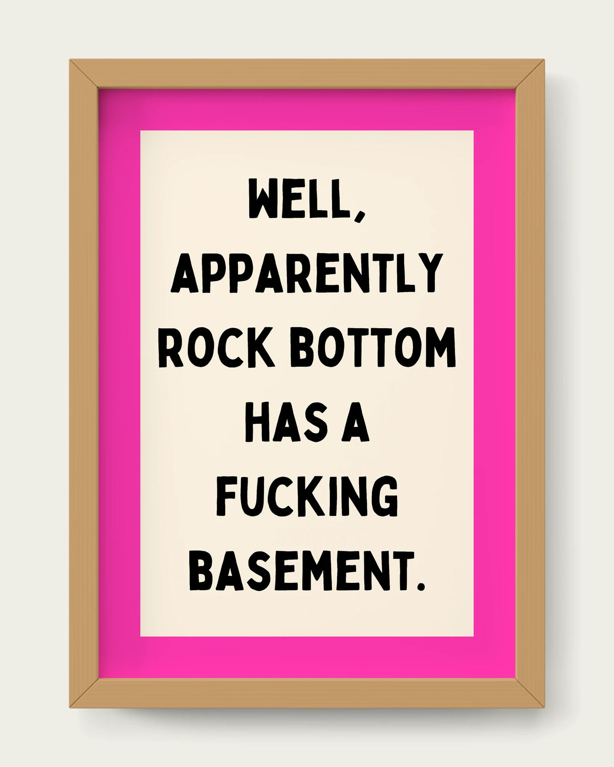 Hot-Pink/Oak