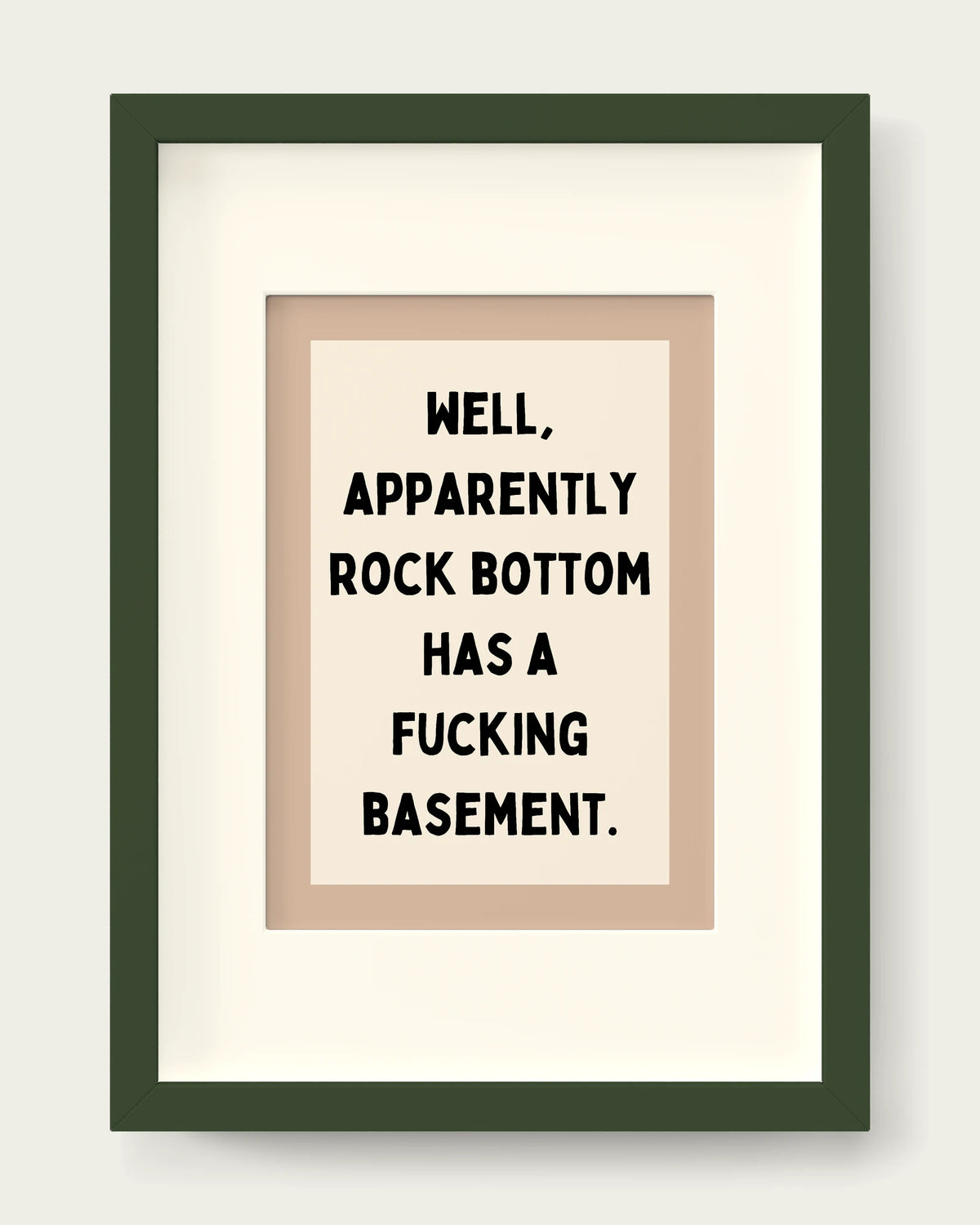 Toast/Dark Green+mount