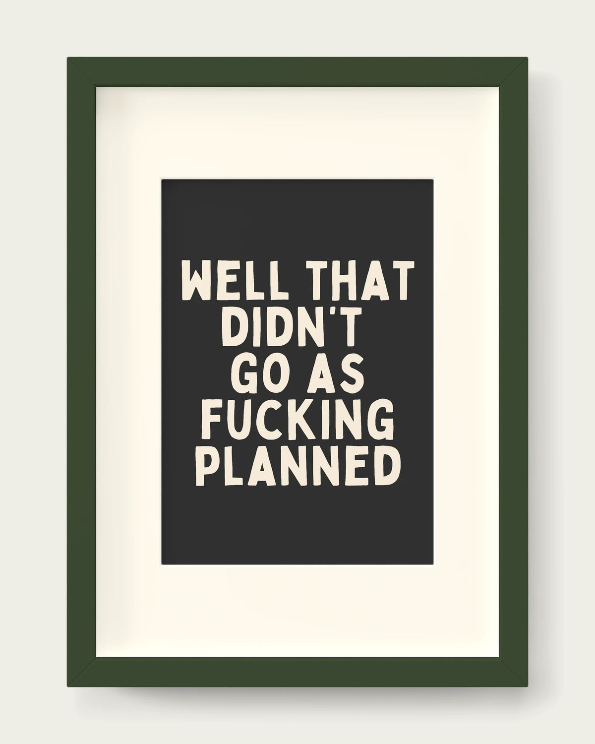 Charcoal/Dark Green+mount
