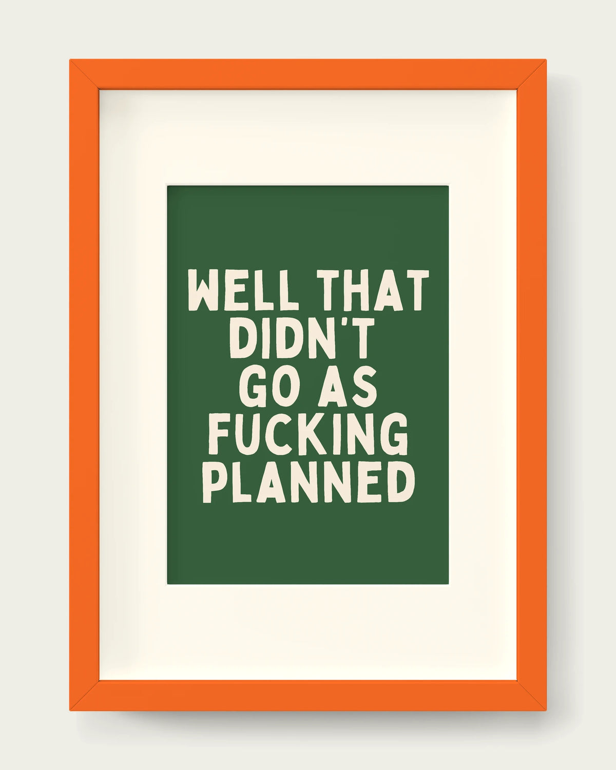 Hunter-Green/Orange+mount