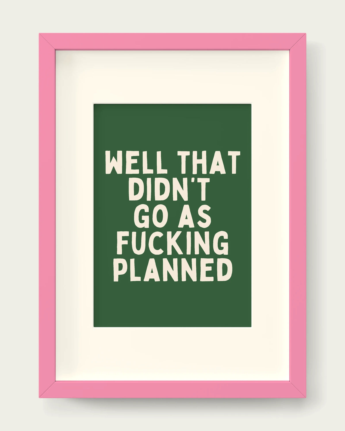 Hunter-Green/Pink+mount