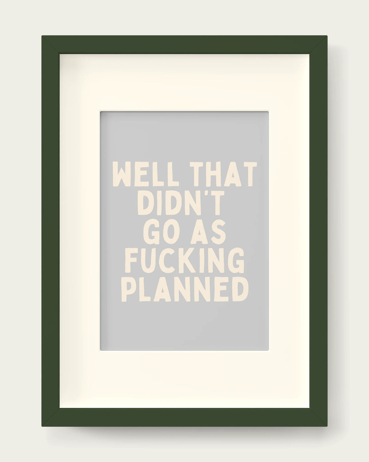 Pale-Grey/Dark Green+mount