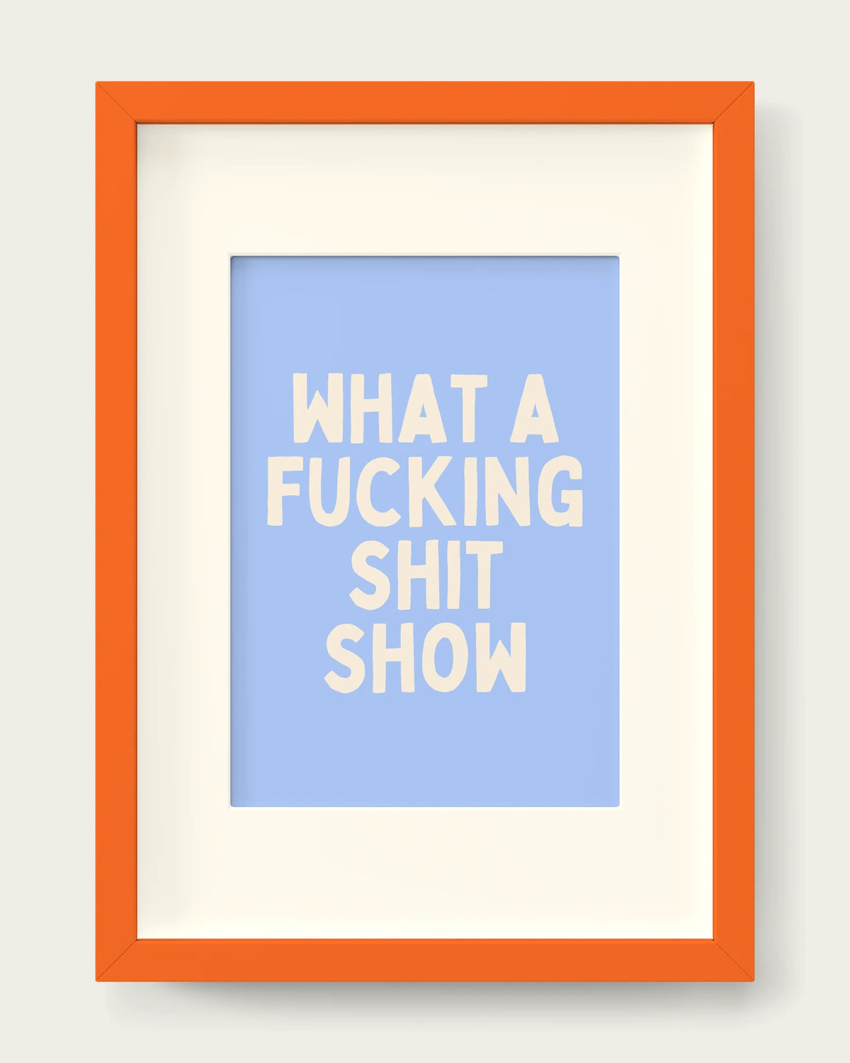 Cornflower/Orange+mount