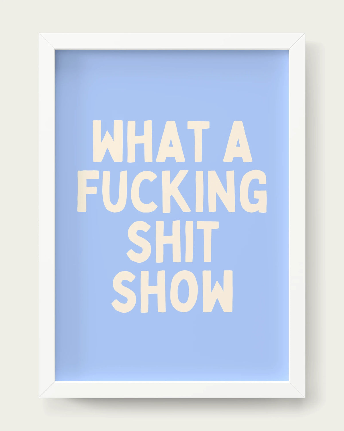 Cornflower/White