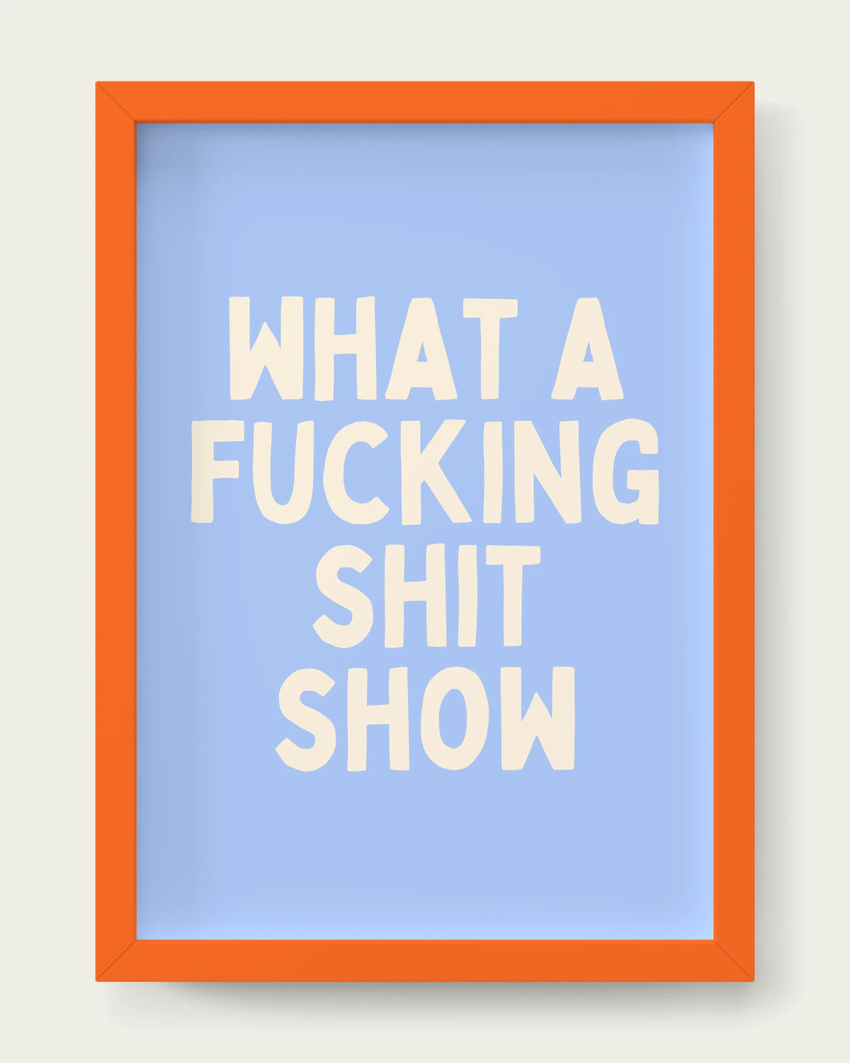 Cornflower/Orange