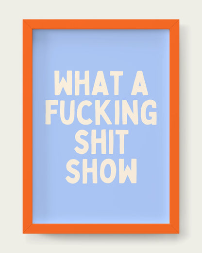 Cornflower/Orange