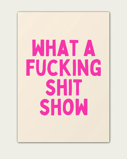 Hot-Pink/Unframed
