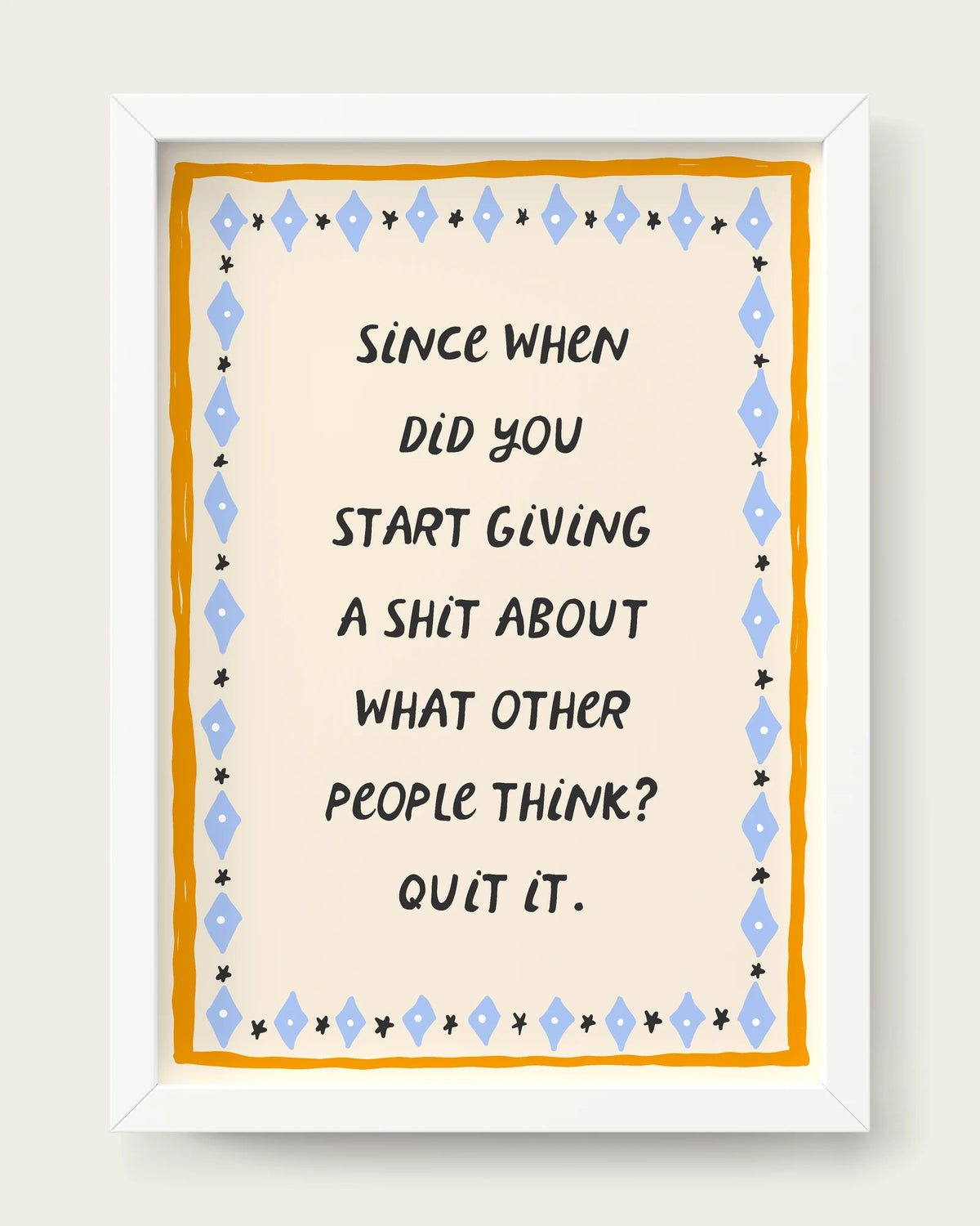 Mustard/White