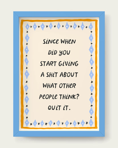 Mustard/Sky Blue