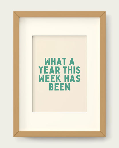 Vivid-Teal/Oak+mount