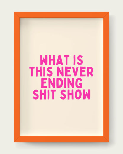 Hot-Pink/Orange