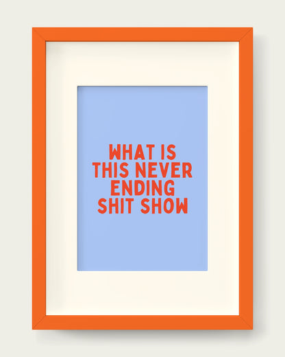 Lobster-&-Cornflower/Orange+mount