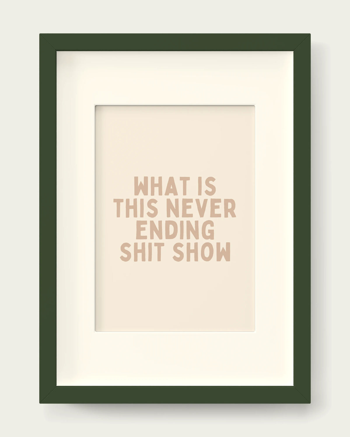 Toast/Dark Green+mount