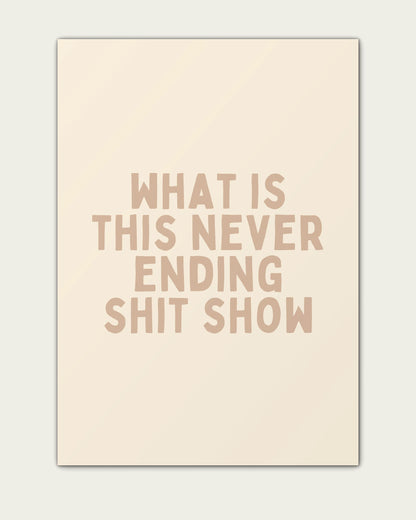 Toast/Unframed