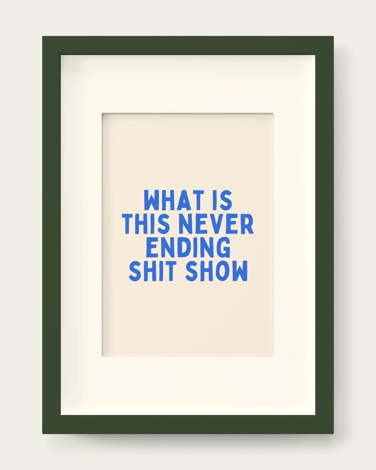 True-Blue/Dark Green+mount